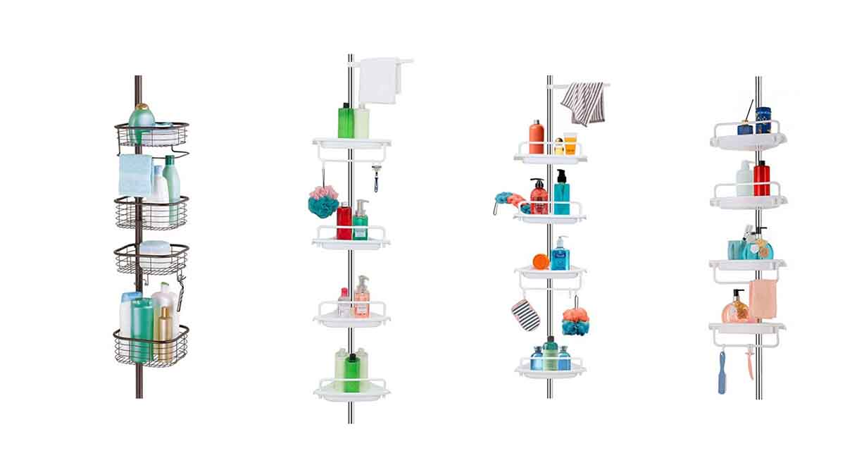 Best Tension Pole Shower Caddy in 2022 The Indoor Haven