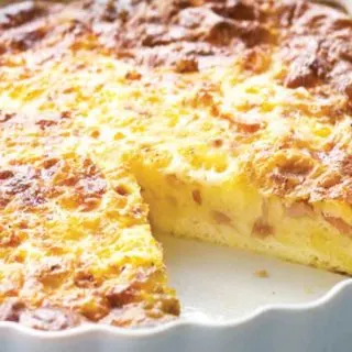 How do you reheat refrigerated quiche
