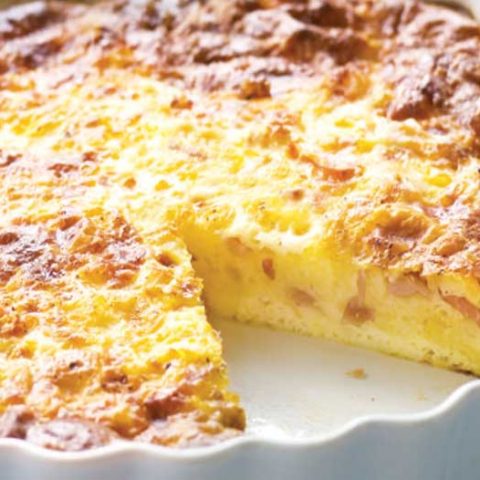 How do you reheat refrigerated quiche?