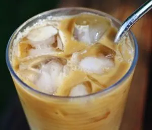 how to make peanut butter iced coffee