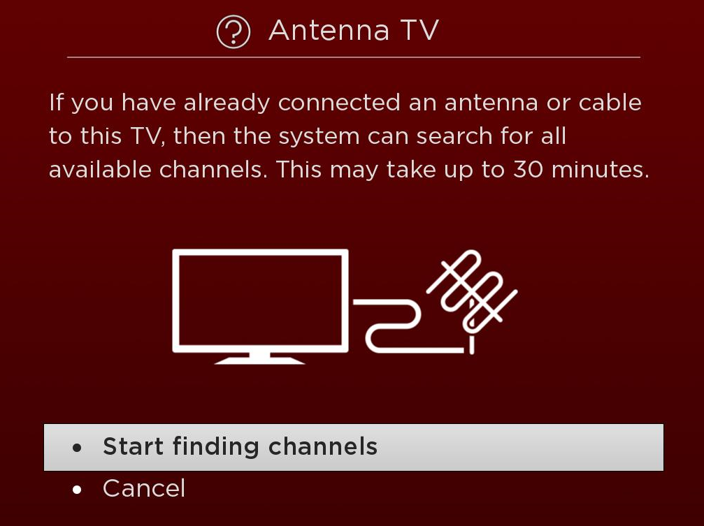 TCL roku tv troubleshooting no cable signal problem
