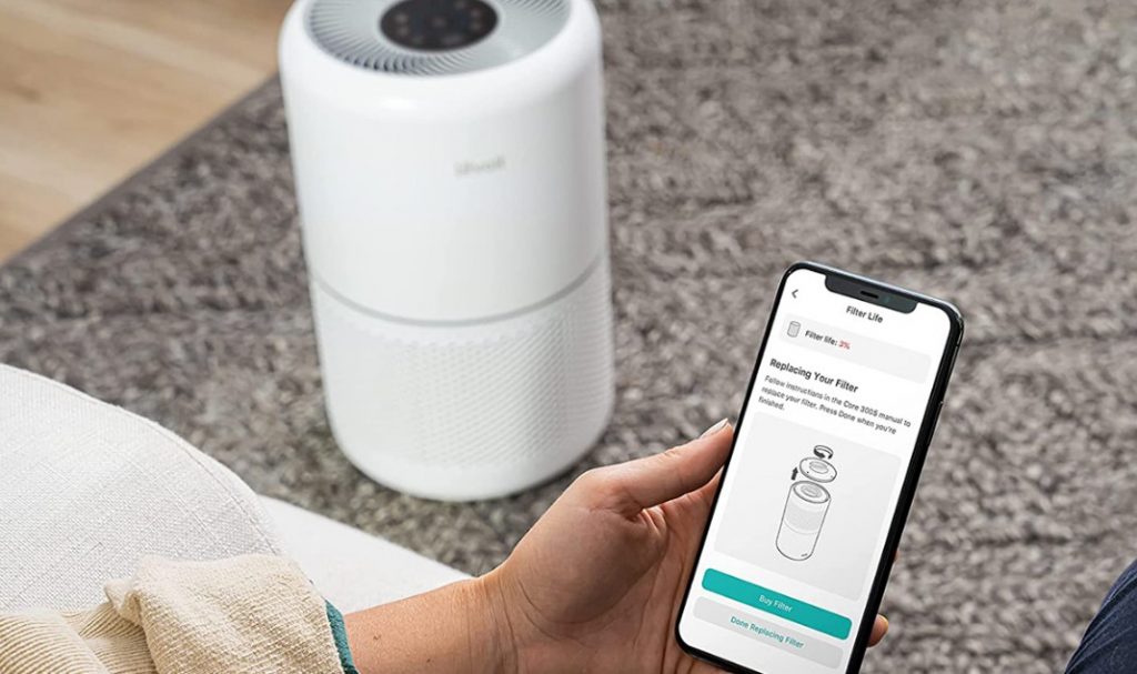 smart levoit air purifier