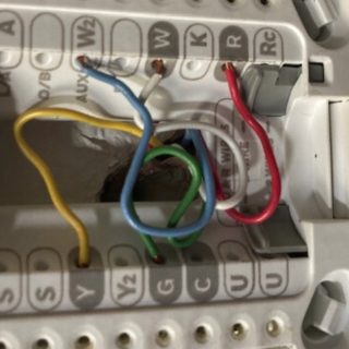 how to wire a thermostat with a missing c wire