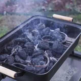 how to turn off a charcoal grill