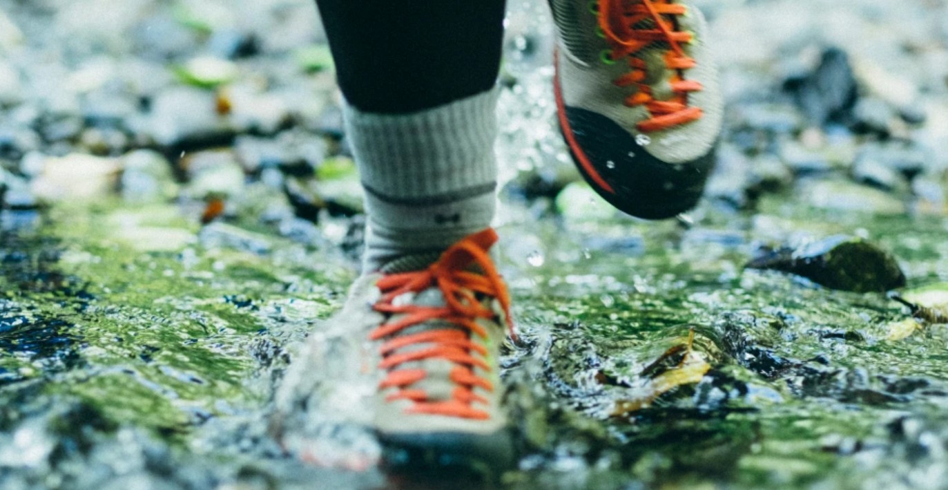 on waterproof boots