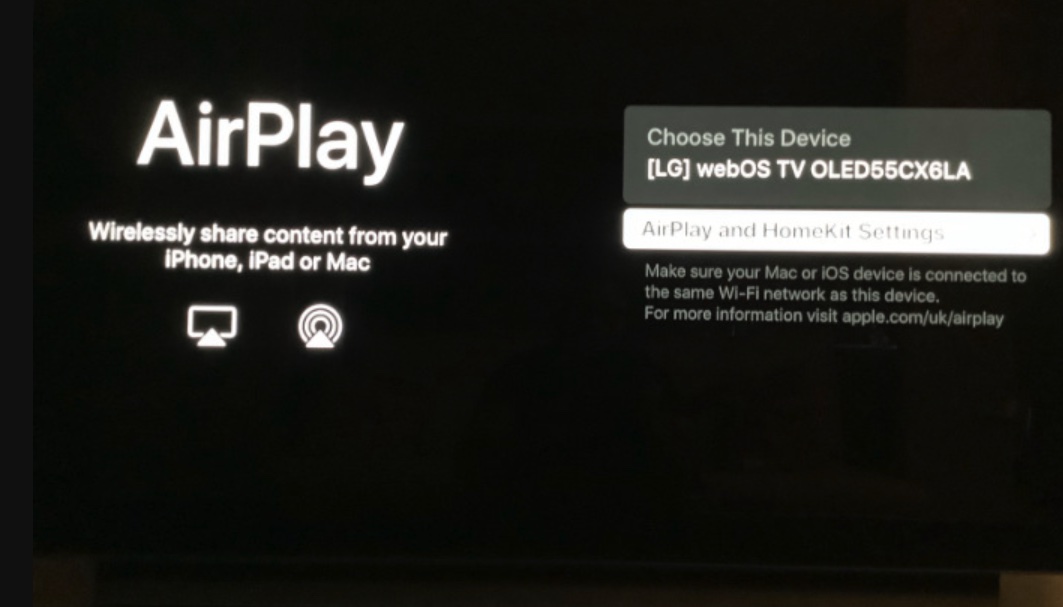 How to Setup AirPlay on an LG TV - The Indoor Haven - How Do You Get Airplay On Your Tv